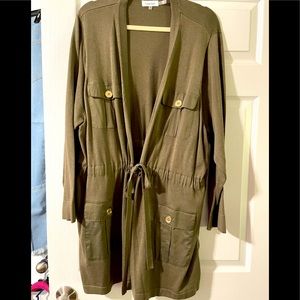 Size 3x Calvin Klein cardigan